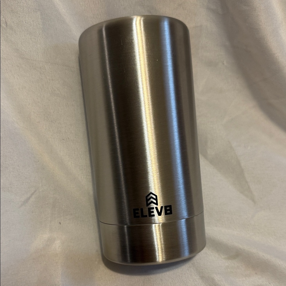 Elev8 Stainless Steel 12oz Slim Can Cooler - Silver